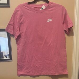 Nike Kids Short Sleeve Pink Tee